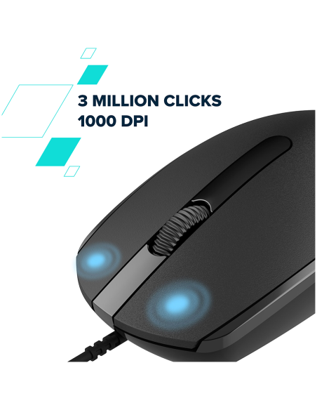 CANYON mouse M-10 Wired White Grey