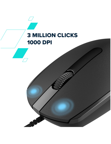 CANYON mouse M-10 Wired Dark grey