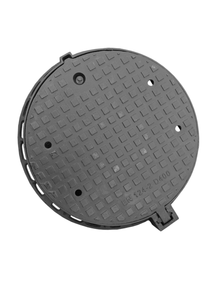 Чугунен капак Ø600 D400 /P/ H95 вентилиран