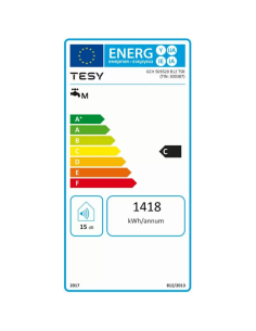 Електрически бойлер TESY BiLight 50л. 2000W, хоризонтален, дясна ел.част 2