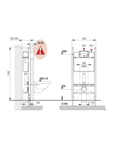 Структура за вграждане LIV (9012)