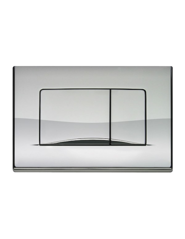 Двоен бутон APLITE ECO - хром