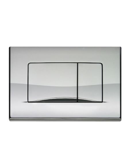 Двоен бутон APLITE ECO - хром