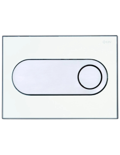 Двоен бутон ZIRCON ECO - бял 2