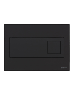 Двоен бутон CARO - черен мат