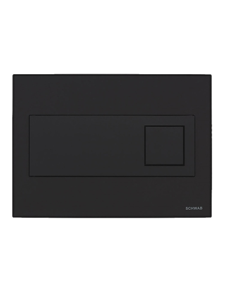 Двоен бутон CARO - черен мат