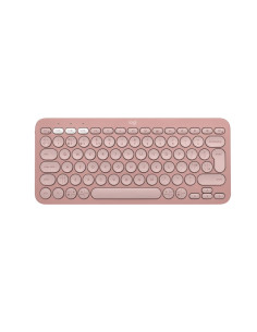 LOGITECH K380S Multi-Device Bluetooth Keyboard - TONAL ROSE - US INTL