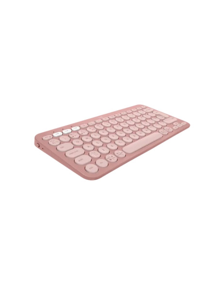 LOGITECH K380S Multi-Device Bluetooth Keyboard - TONAL ROSE - US INTL