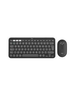 LOGITECH Pebble 2 for MAC Bluetooth Keyboard Combo - TONAL GRAPHITE - US INTL