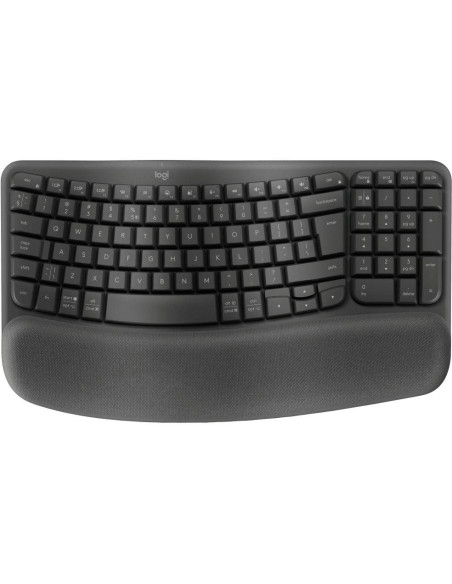 Безжична клавиатура Logitech Wave Keys - Graphite