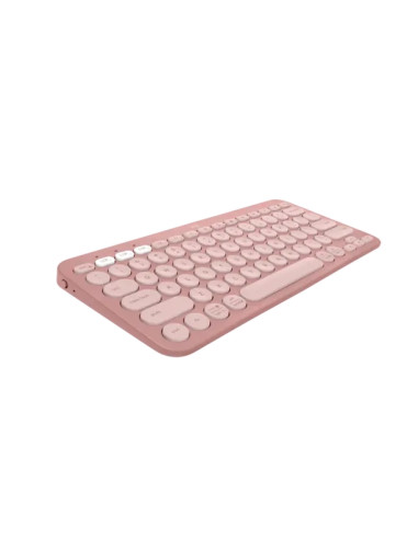 LOGITECH Pebble 2 Bluetooth Keyboard Combo - TONAL ROSE - US INTL