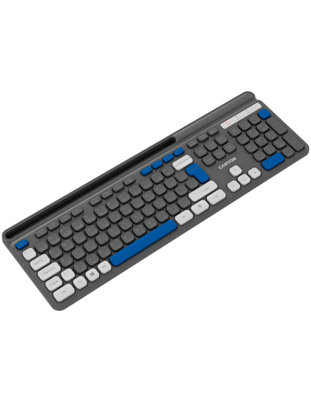 CANYON keyboard HKB-W03 AAA Wireless Grey