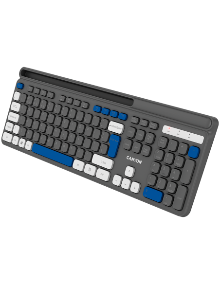 CANYON keyboard HKB-W03 AAA Wireless Grey