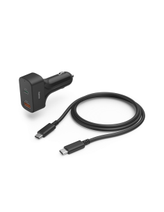 Зарядно за лаптоп за кола HAMA, USB-C, (PD), 5-20 V/ 65 W, 200018 2