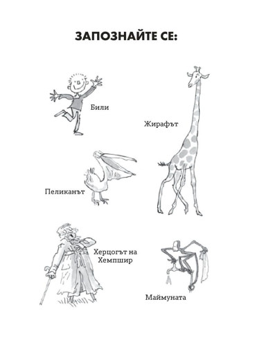 Жирафът, пеликанът и аз