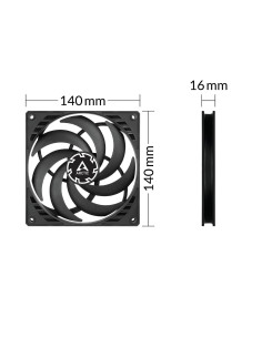 Вентилатор ARCTIC P14 SLIM PWM PST 2