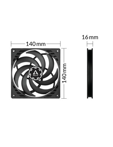 Вентилатор ARCTIC P14 SLIM PWM PST