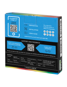 Вентилатор ARCTIC P12 Black, A-RGB, 120mm 2