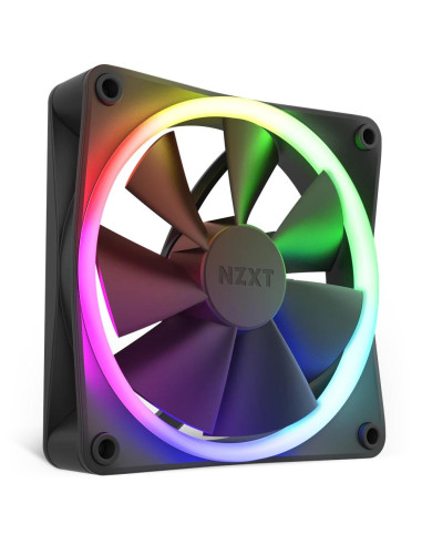 Вентилатор NZXT F120 RGB Черен