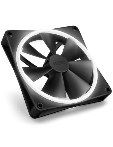 Вентилатор NZXT F140 RGB Duo, Черен