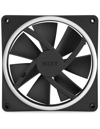 Вентилатор NZXT F140 RGB Duo, Черен