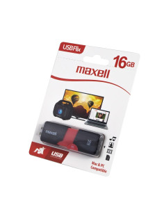 USB памет MAXELL FLIX, USB 2.0, 16GB, Черен 2