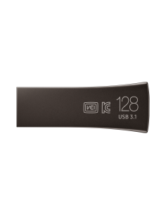 USB памет Samsung BAR Plus, 128GB, USB-A, Titanium Gray