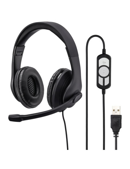 Слушалки с микрофон HAMA HS-USB300