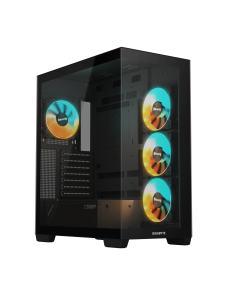 Кутия Gigabyte C500 PANORAMIC Stealth Black - Mid-Tower