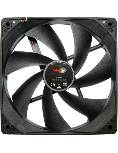 Вентилатор Inter Tech 120m Sinan F-120-S - Bulk