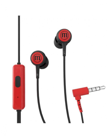 Слушалки тапи с микрофон MAXELL IN-TIPS RED
