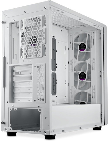Кутия CoolerMaster MasterBox 600 - White ARGB