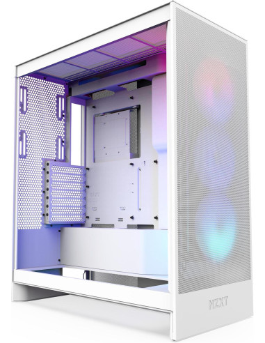 Кутия NZXT H7 Flow RGB 2024 Edition - White