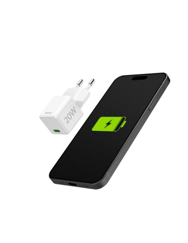 Мрежово супер мини-зарядно, USB-C, 20W, 201980