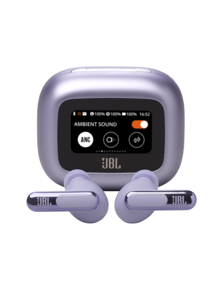 Блутут слушалки-тапи JBL Live Beam 3 - Лилав