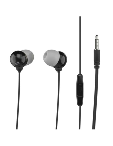 Слушалки  с микрофон MAXELL PLUGZ черна