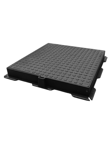 Чугунен капак 600x600 D400 /P/ H75