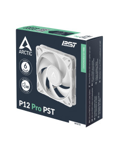 Вентилатор ARCTIC P12 Pro PST White - 120mm PWM 2