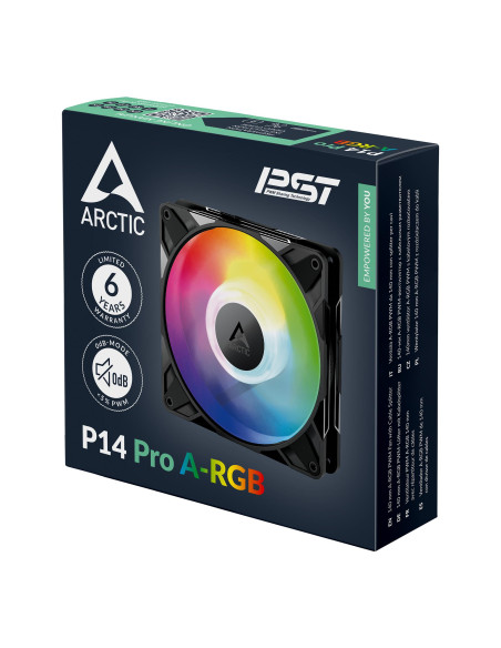 Вентилатор ARCTIC P14 Pro A-RGB - 140mm PWM