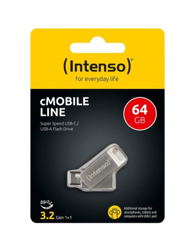 Intenso USB Flash Drive 3.2 64GB cMobile Line