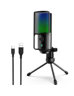 Настолен микрофон FIFINE K669 PRO2 RGB - Black