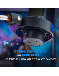 Микрофон със стойка FIFINE A8T RGB - Black 2