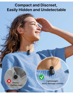 Безжична микрофонна система BOYA Mini 2-03 с Lightning 2