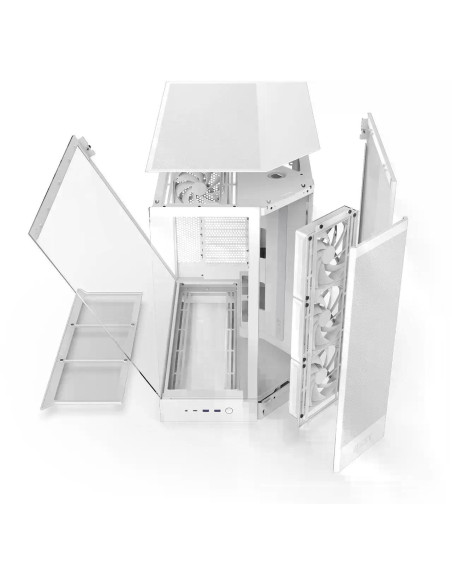 Кутия NZXT H9 Flow Dual-Chamber - White