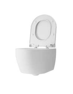 Висяща тоалетна Fluenta Turbo с капак