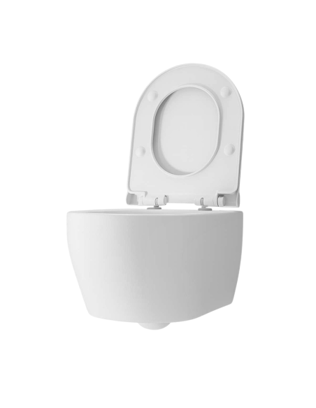 Висяща тоалетна Fluenta Turbo с капак